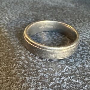 Titanium Men's Classic Brushed Band Ring - Timeless Minimal Design